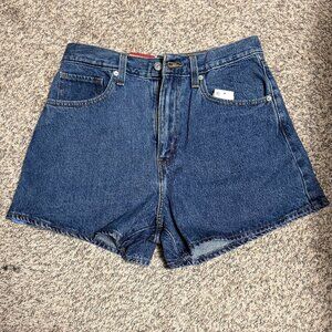 Levi's High Wasted Mom Shorts